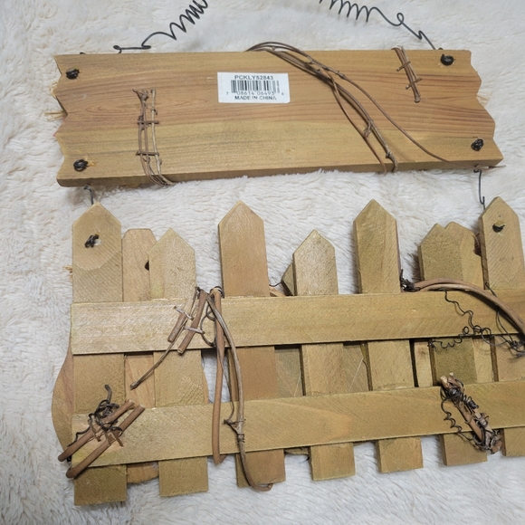 AUTUMN GREETINGS Pumpkin Sign Wall Decor Hanging - Picture 3 of 11